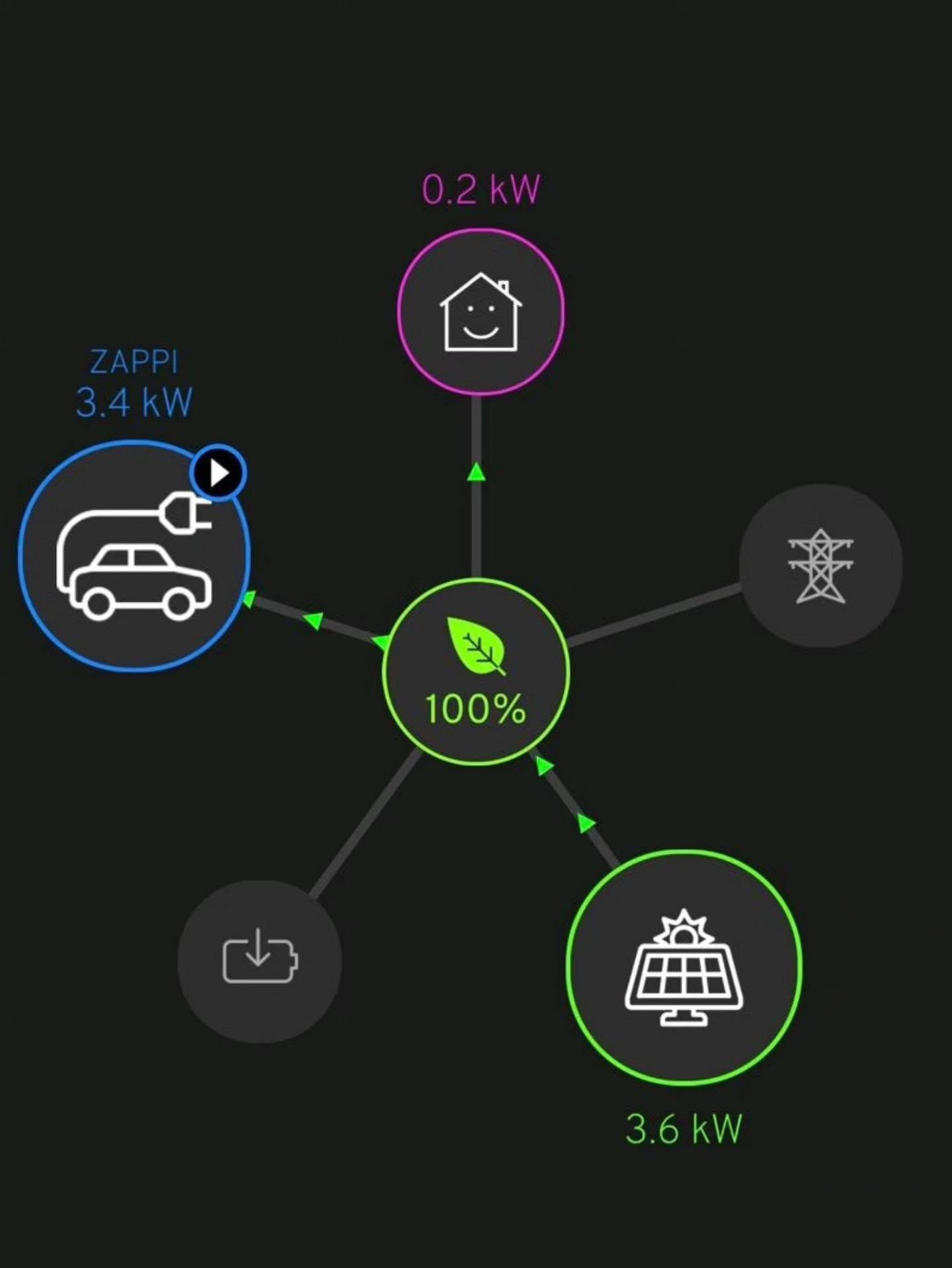 Solar PV panels and Zappi EV charger installation on a new build home in Portlaoise